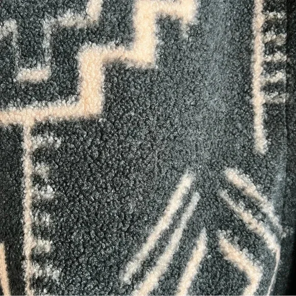 Susan Graver Weekend Printed Polar Fleece Bomber Jacket. Size Extra Large.‎ - Picture 5 of 13